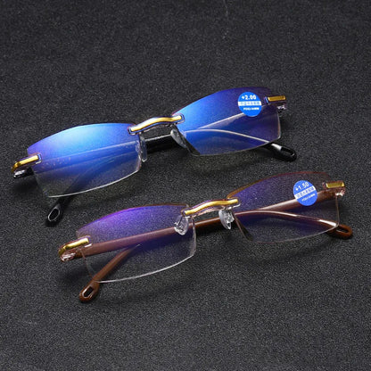Lunettes de Lecture Multifocales Anti-Lumière Bleue – Vision de Près et de Loin